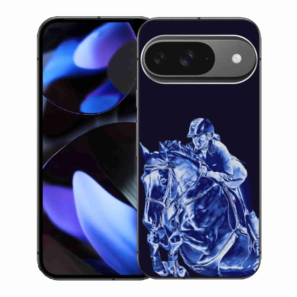 Zselés borítás mmCase a Google Pixel 9-hez - versenyló