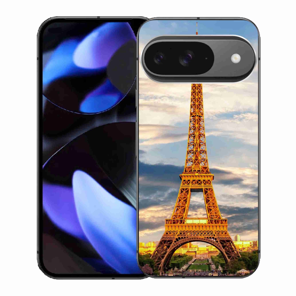 Gél borítás mmCase a Google Pixel 9-hez - eiffel torony 3