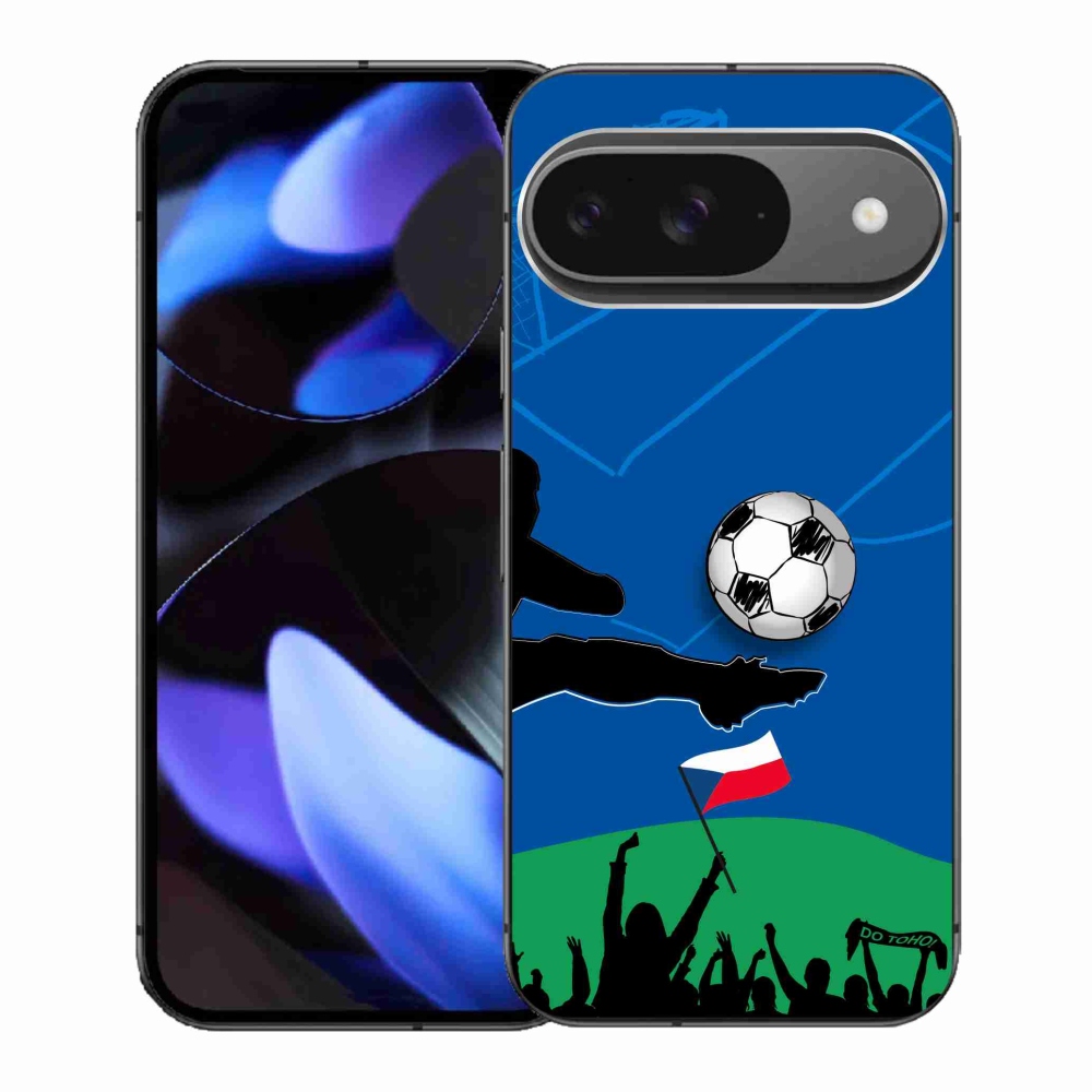 Gél borítás mmCase a Google Pixel 9-en - futballszurkolók