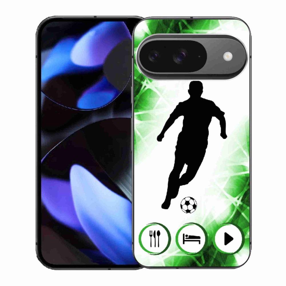 Gél borítás mmCase a Google Pixel 9-hez - futballista