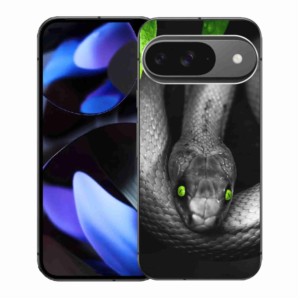 Zselés borítás mmCase a Google Pixel 9-hez - kígyó