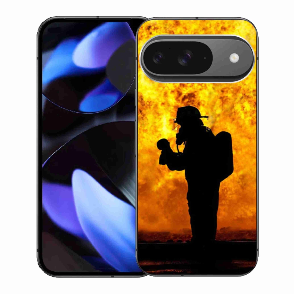 Gél borítás mmCase a Google Pixel 9-hez - tűzoltó
