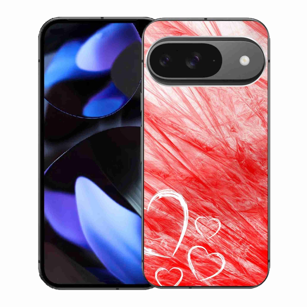 Gél borítás mmCase a Google Pixel 9-hez - szív