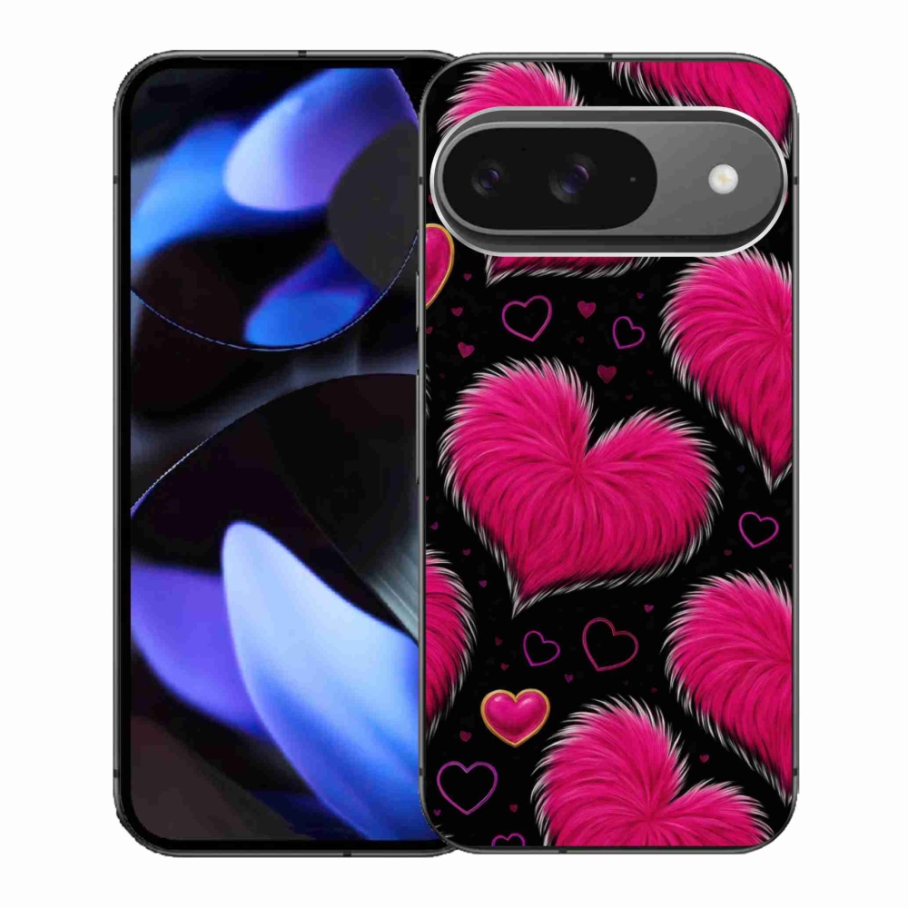 Gél borítás mmCase a Google Pixel 9-hez - puha szív