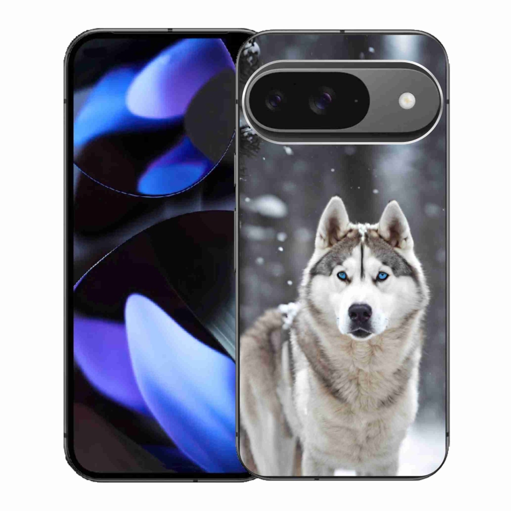 Gél borítás mmCase a Google Pixel 9-hez - husky 2