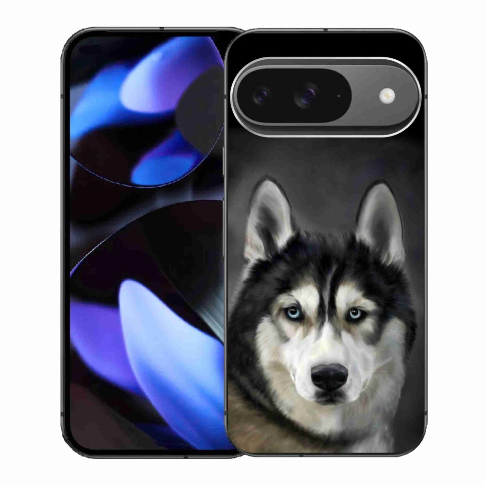 Zselés borítás mmCase a Google Pixel 9-hez - husky
