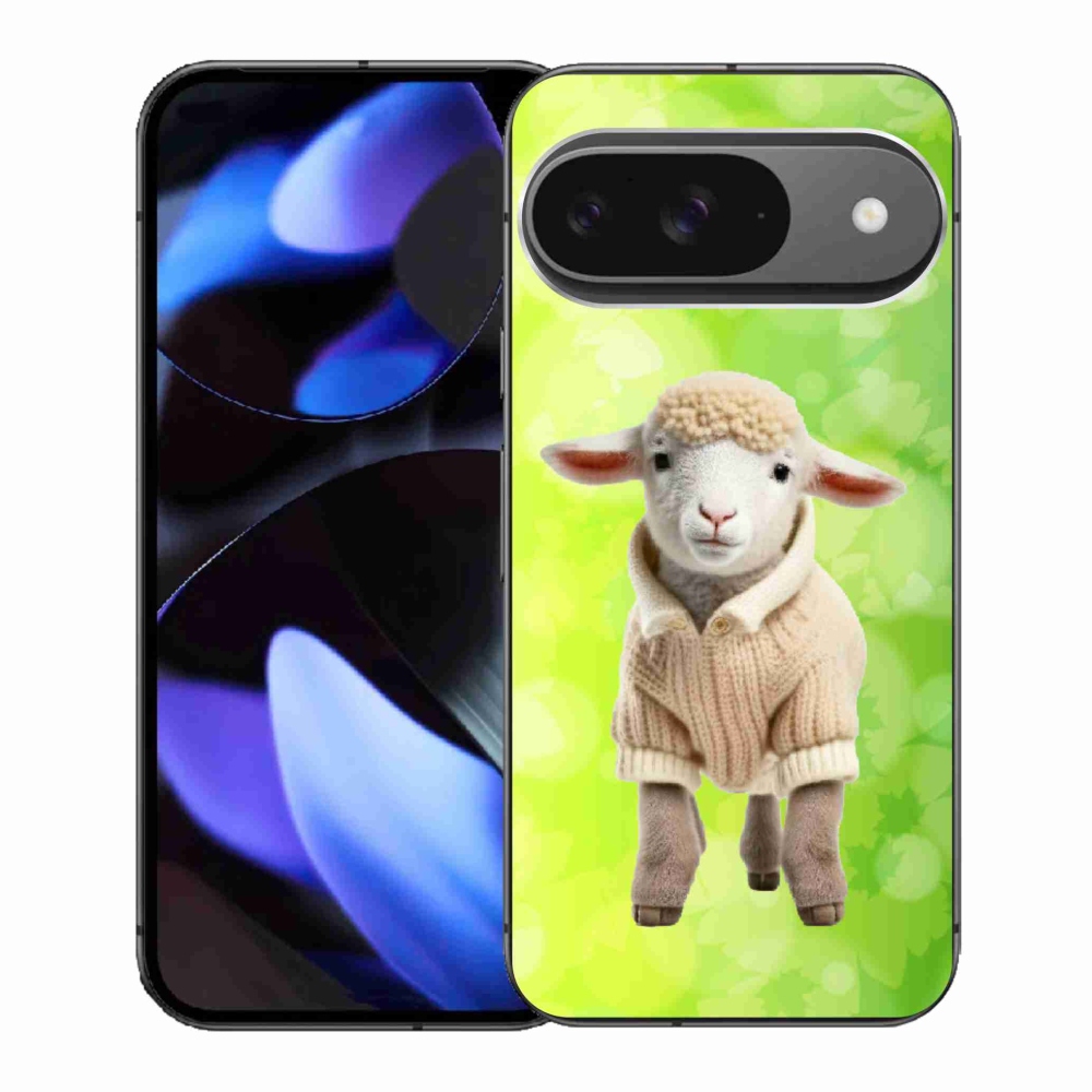 Gél borítás mmCase a Google Pixel 9-hez - bárány pulóverben