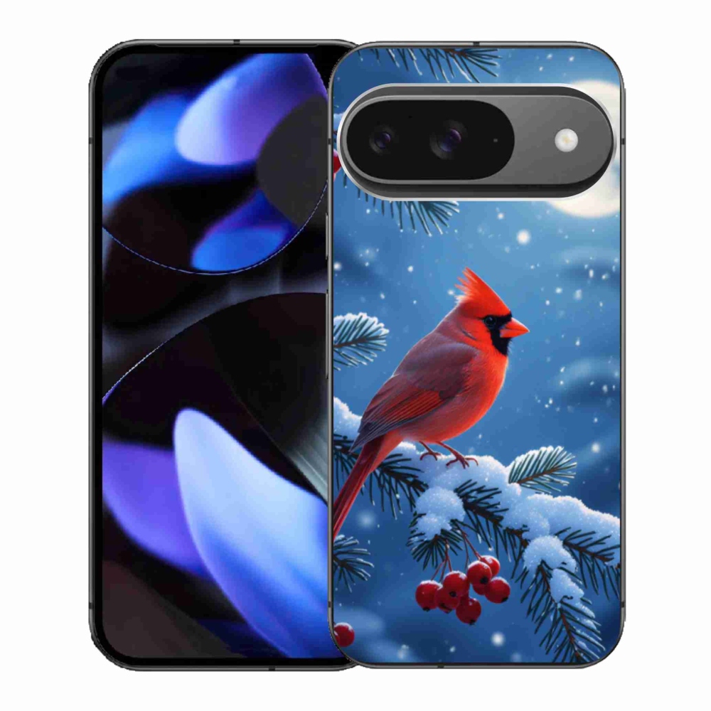 Gél borítás mmCase a Google Pixel 9-hez - bíborvörös