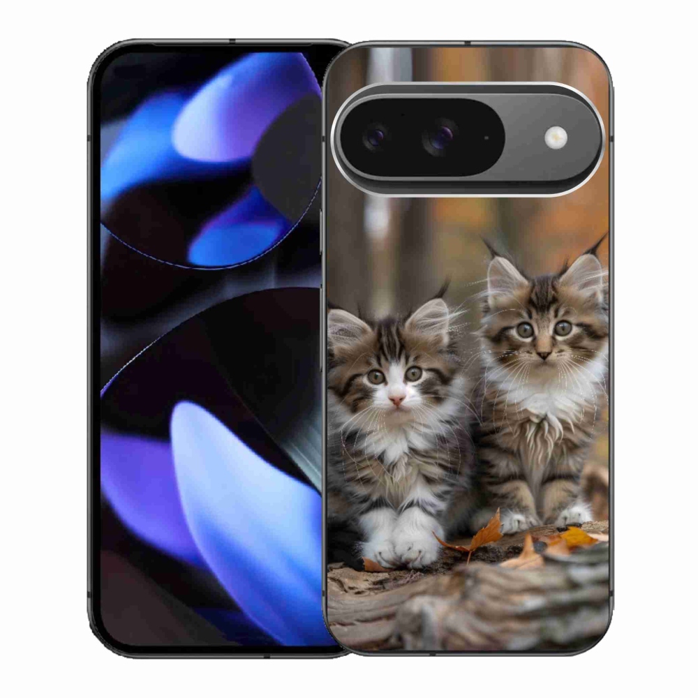 Gél borítás mmCase a Google Pixel 9-hez - cat duo 3