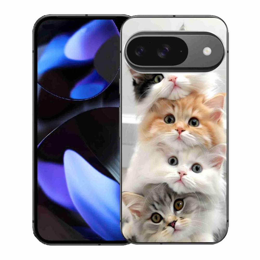 Gél borítás mmCase a Google Pixel 9-hez - macskabanda
