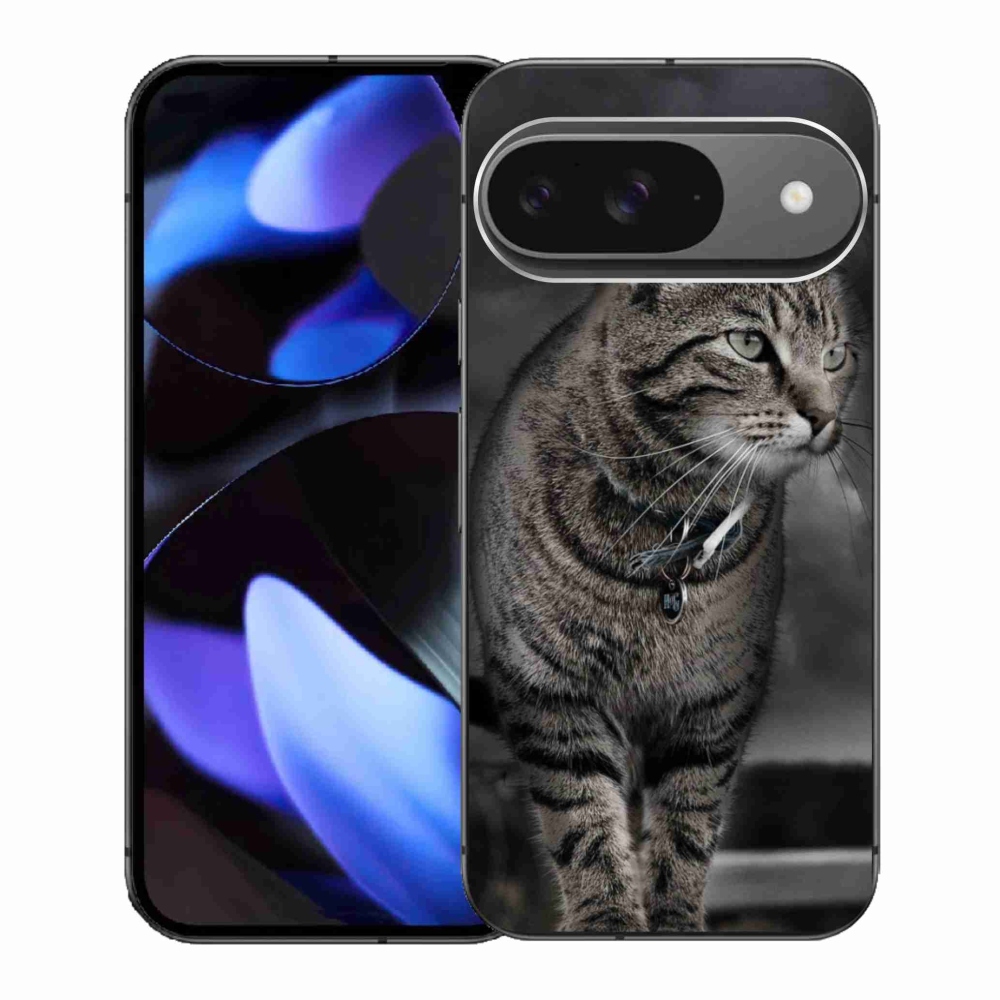 Zselés borítás mmCase a Google Pixel 9-hez - macska