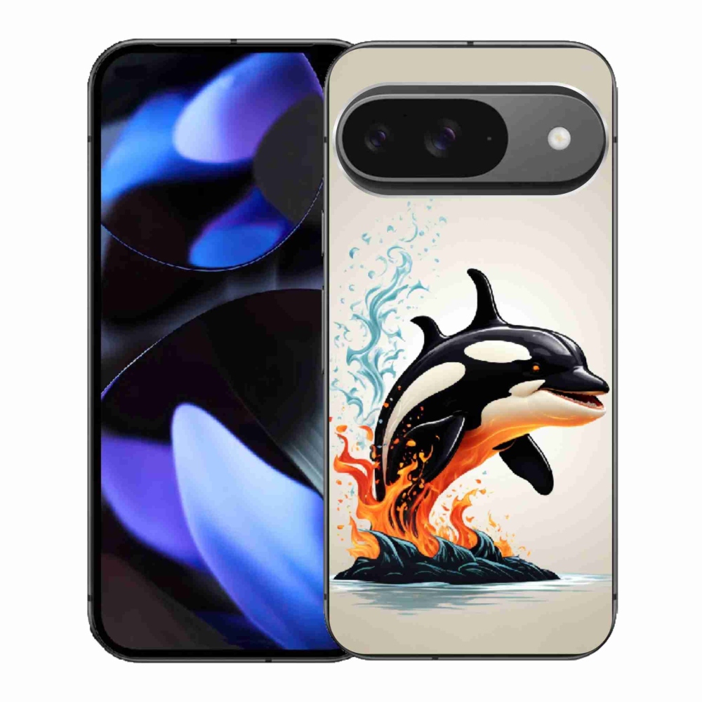 Zselés borítás mmCase a Google Pixel 9-hez - orca