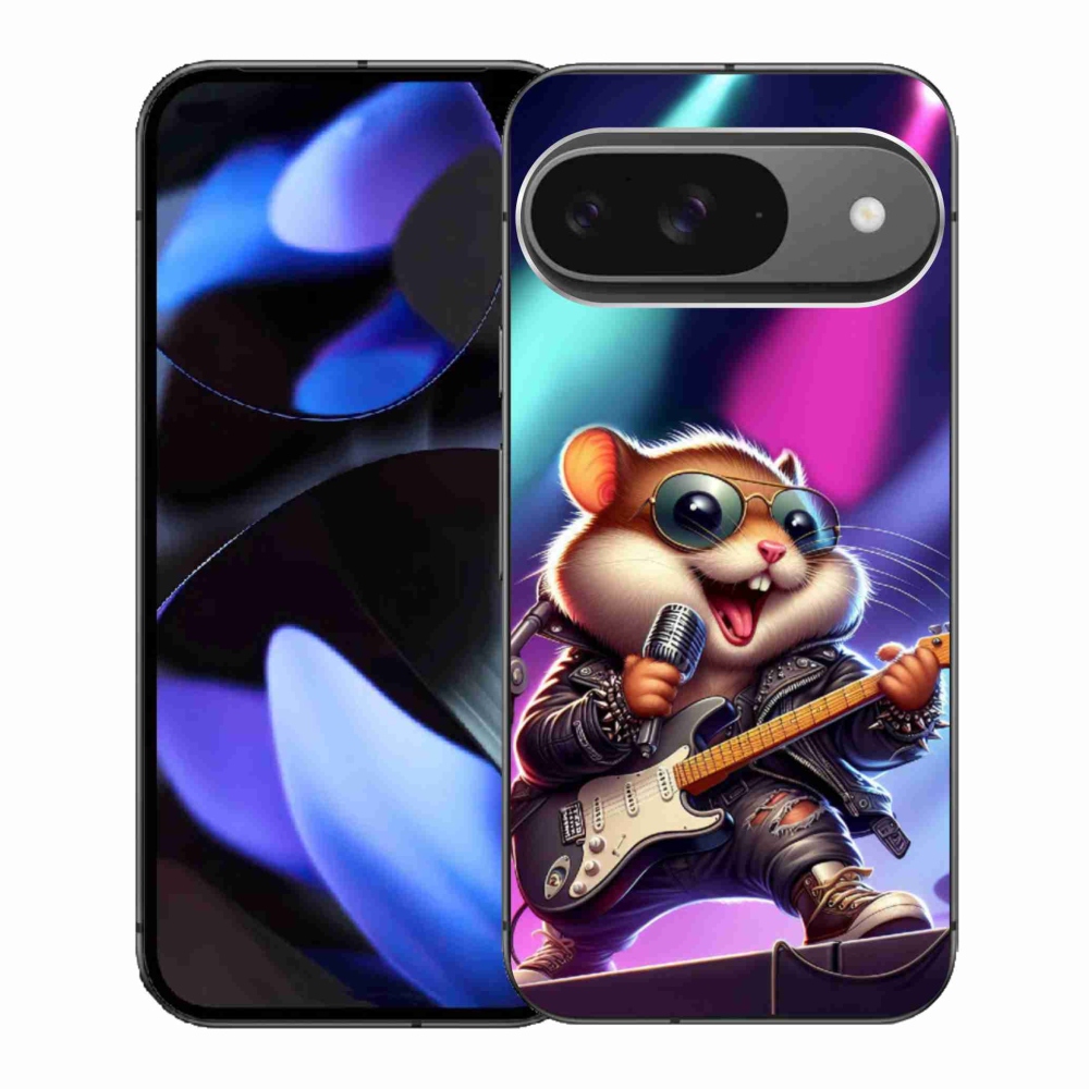 Gél borítás mmCase a Google Pixel 9-hez - hörcsög hintaló