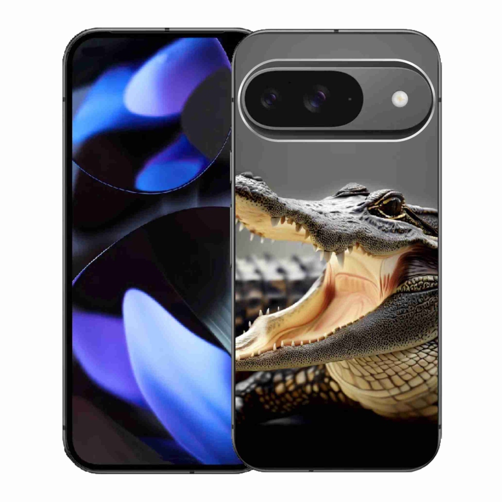 Gél borítás mmCase a Google Pixel 9-hez - krokodil
