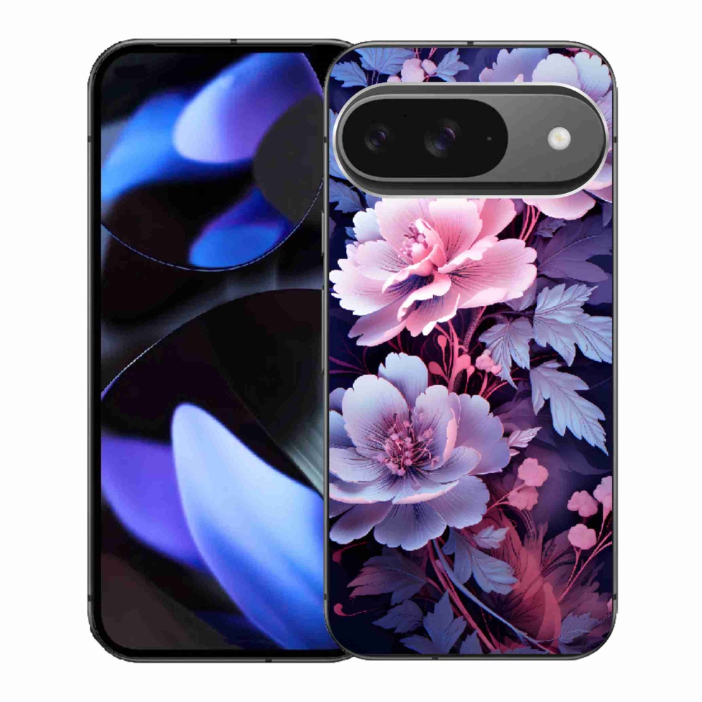 Gél borítás mmCase a Google Pixel 9-hez - virágok 11