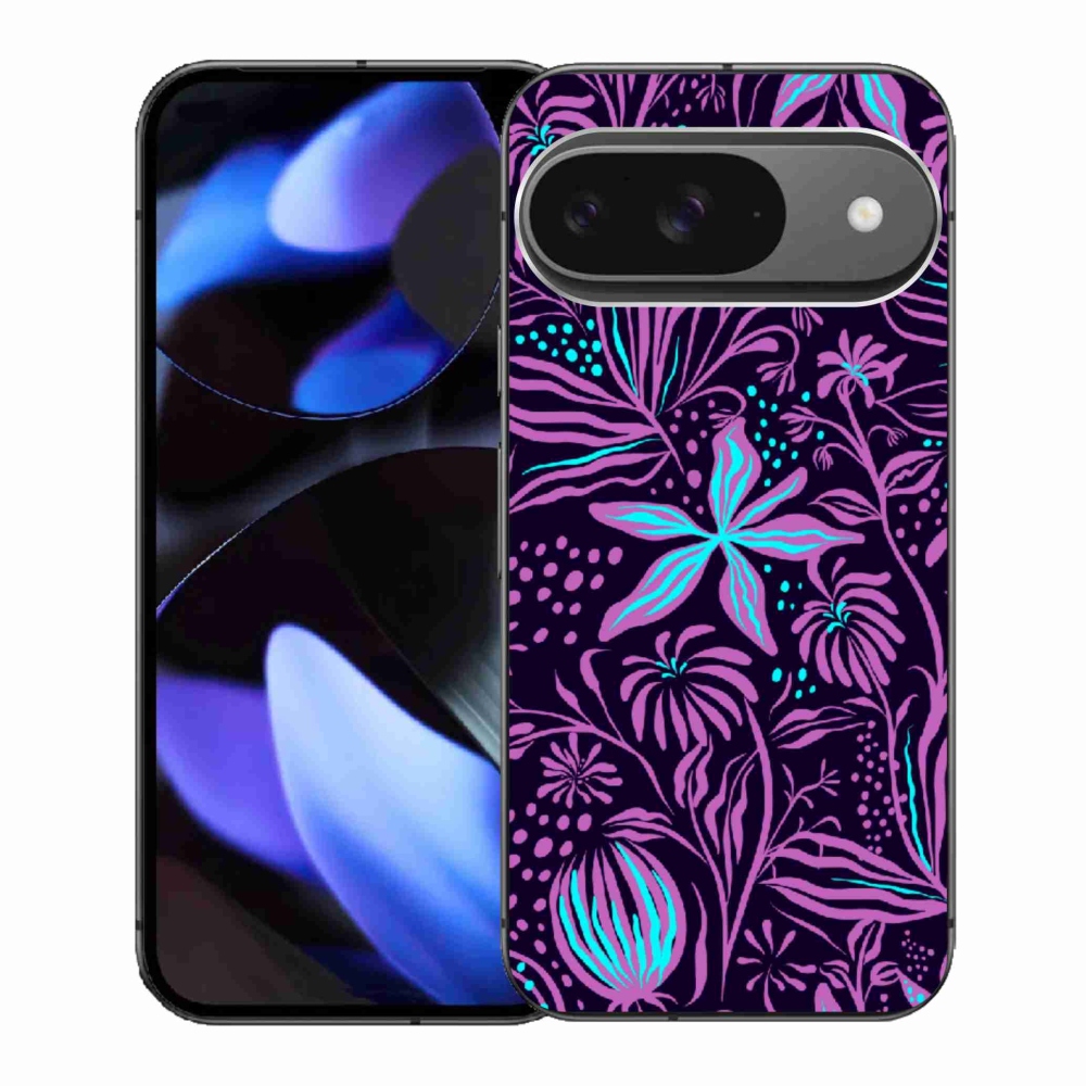 Gél borító mmCase a Google Pixel 9-hez - virágok 2