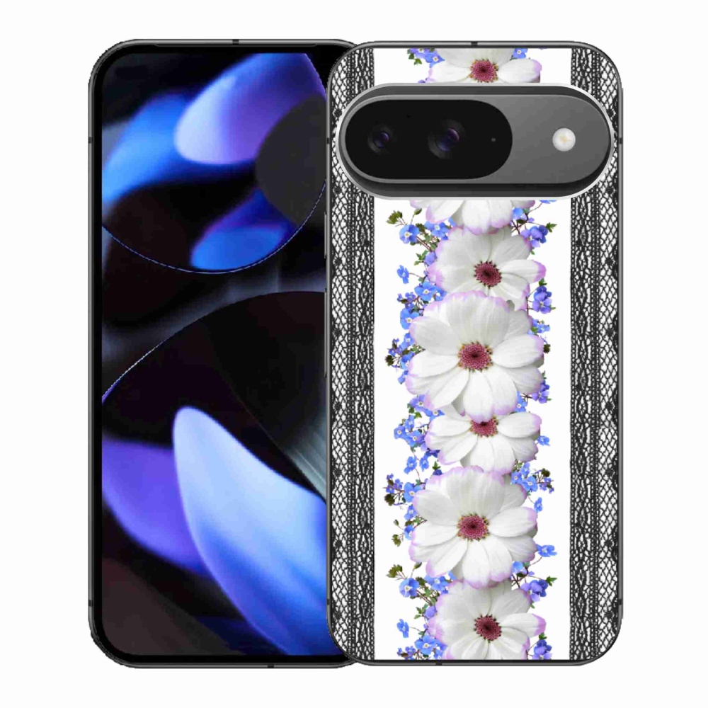 Gél borítás mmCase a Google Pixel 9 - virágok 8