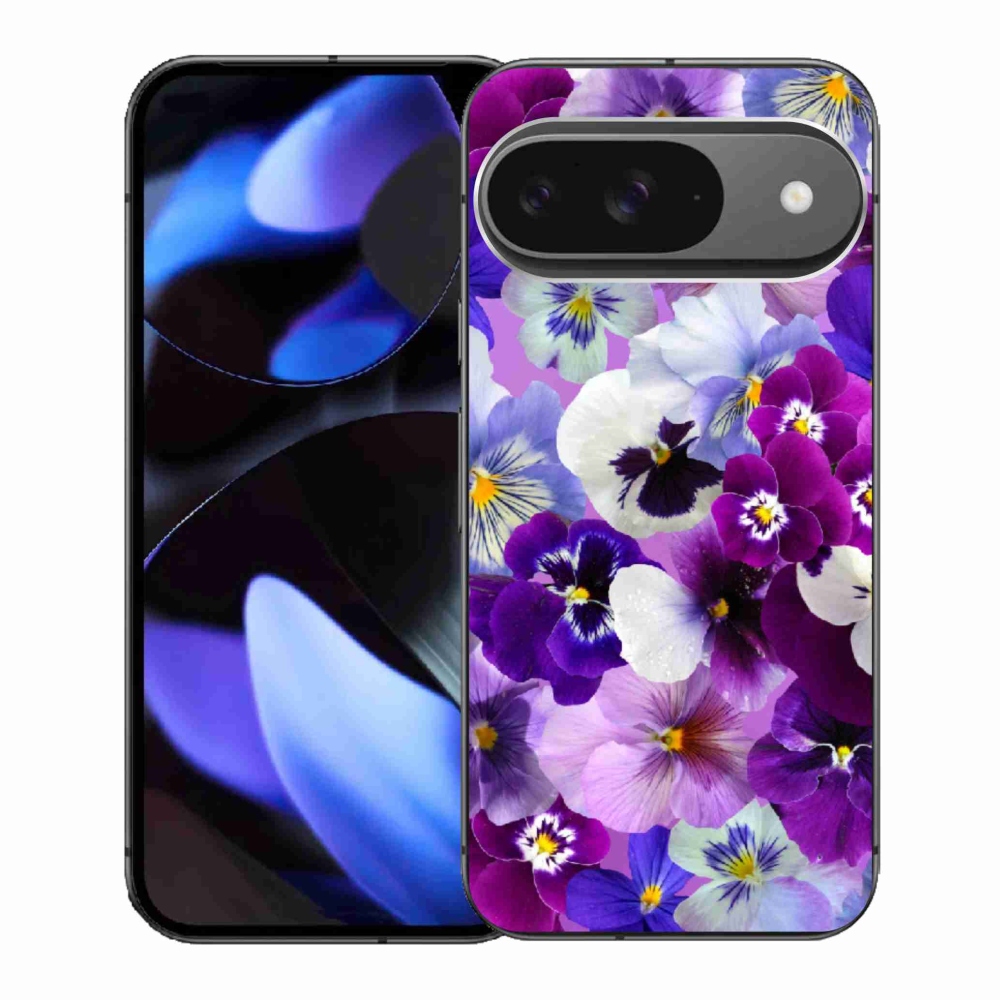 Gél borítás mmCase a Google Pixel 9-hez - virágok 9