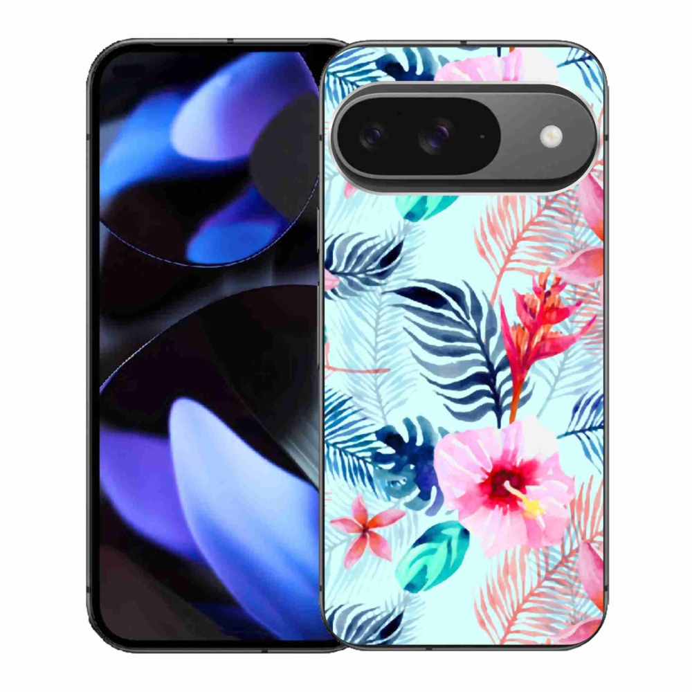 Gél borítás mmCase a Google Pixel 9-hez - virágok
