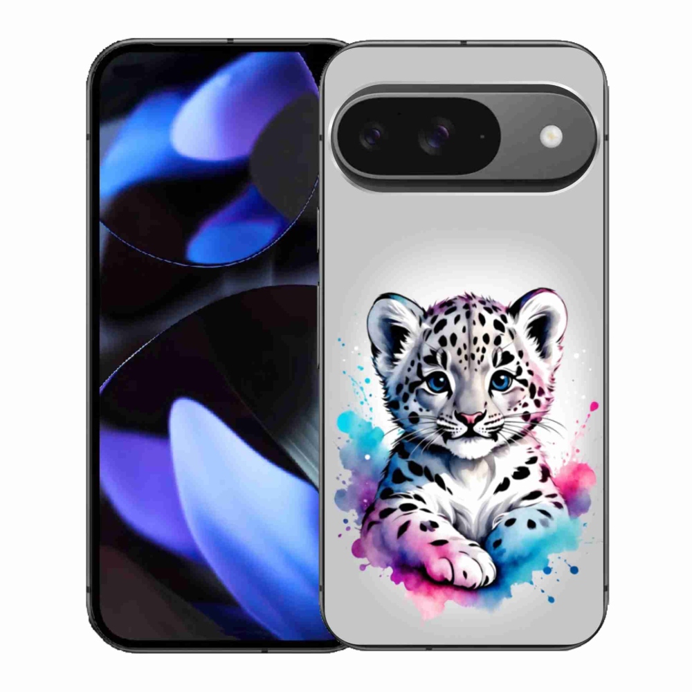 Gél borítás mmCase a Google Pixel 9-hez - leopárd kölyök