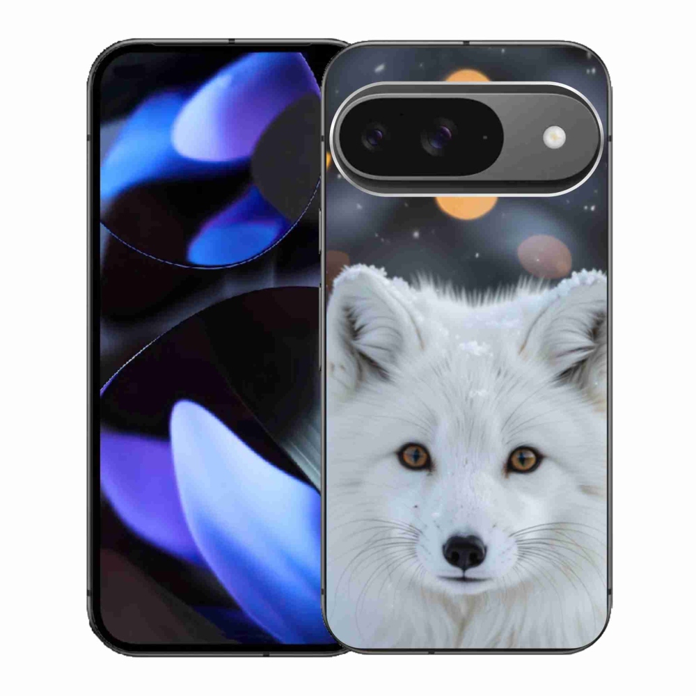 Gél borítás mmCase a Google Pixel 9-hez - polár róka