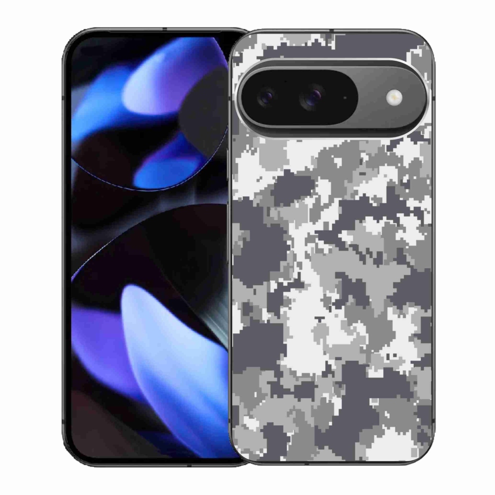 Zselés borítás mmCase a Google Pixel 9-hez - terepszínű minta 2