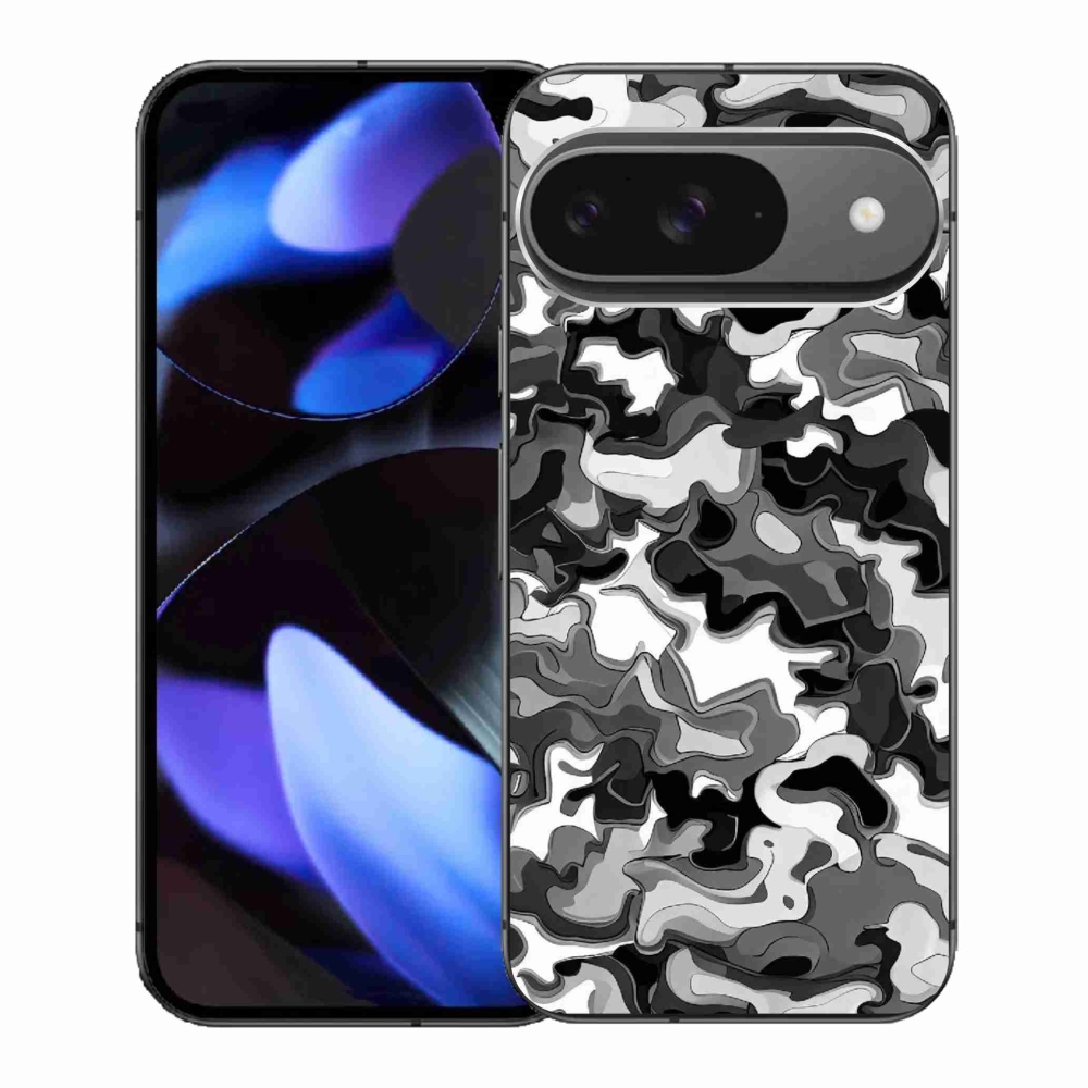 Gél borítás mmCase a Google Pixel 9-hez - terepszínű minta 3
