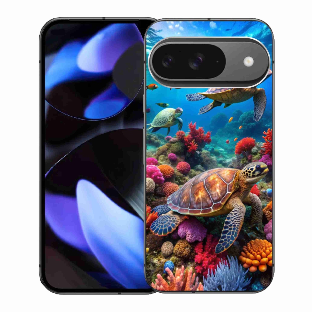 Gél borítás mmCase a Google Pixel 9-hez - Sea World 2