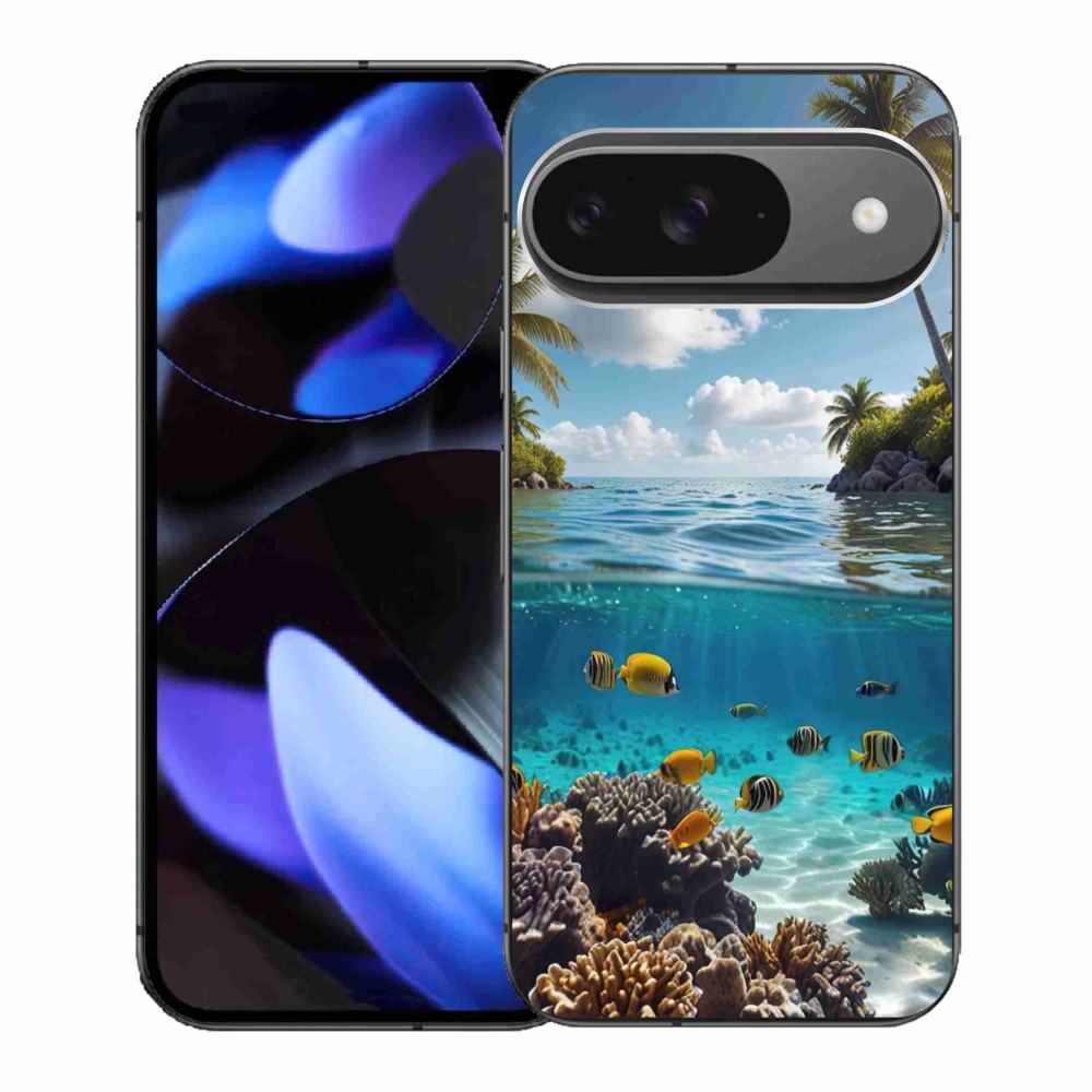 Gél borítás mmCase a Google Pixel 9-hez - Sea World 4