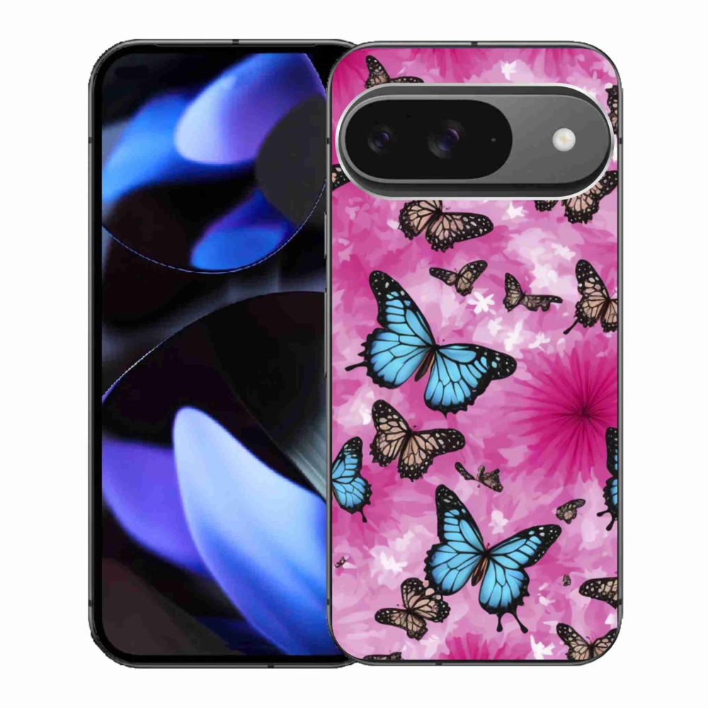 Gél borítás mmCase a Google Pixel 9-hez - pillangókert