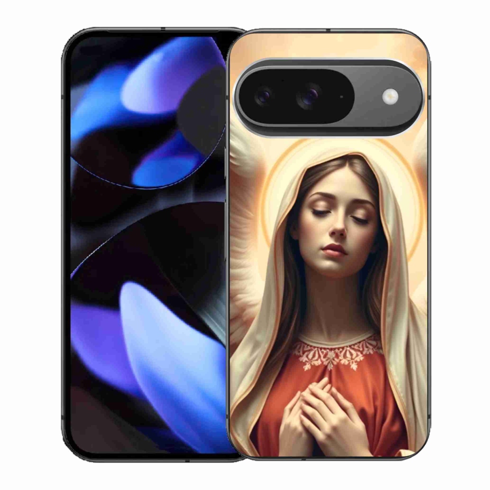 Gél borítás mmCase a Google Pixel 9 számára - vallási téma
