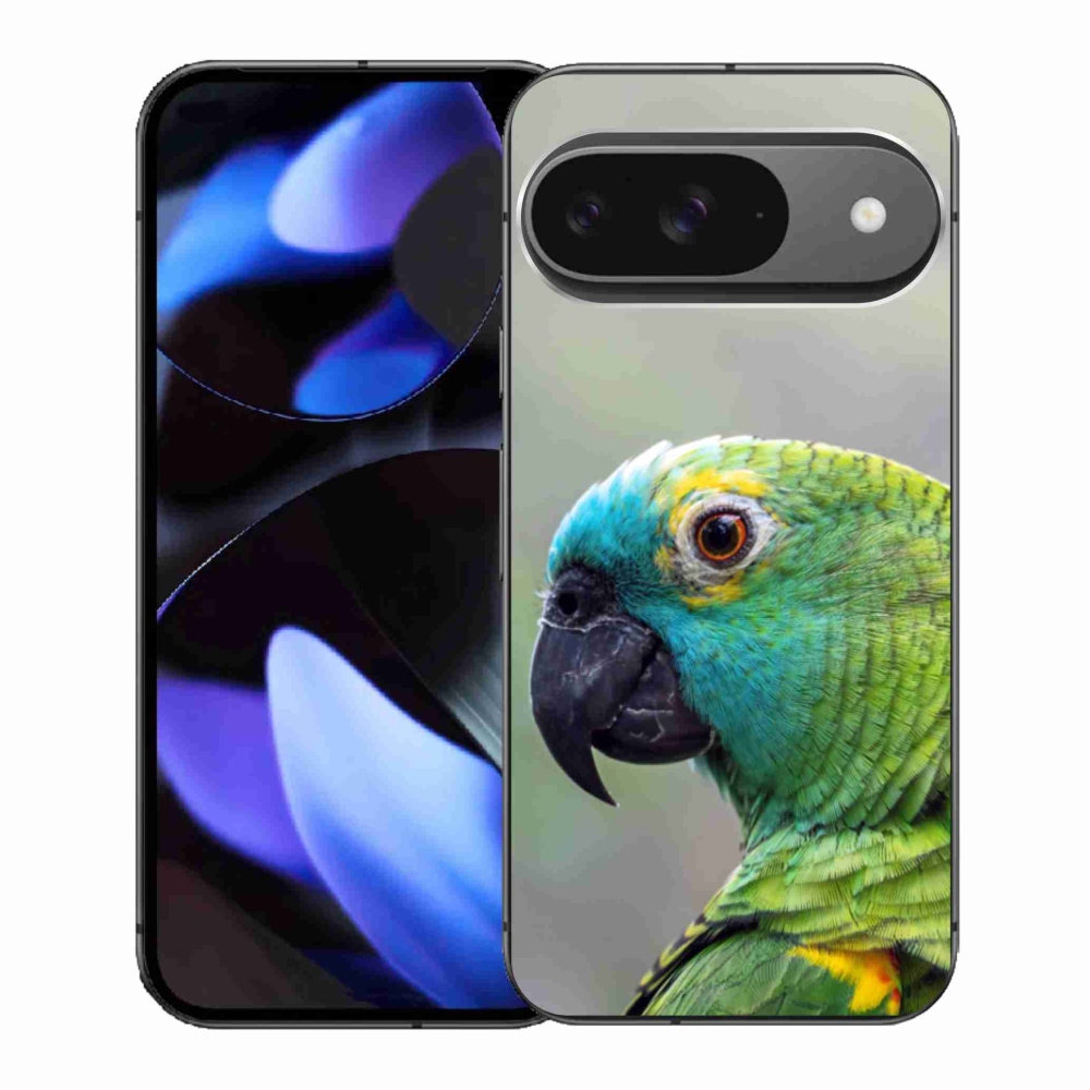 Gél borítás mmCase a Google Pixel 9-hez - papagáj amazon