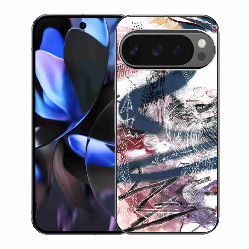 Gél borítás mmCase a Google Pixel 9 Pro számára - absztrakt motívum 28