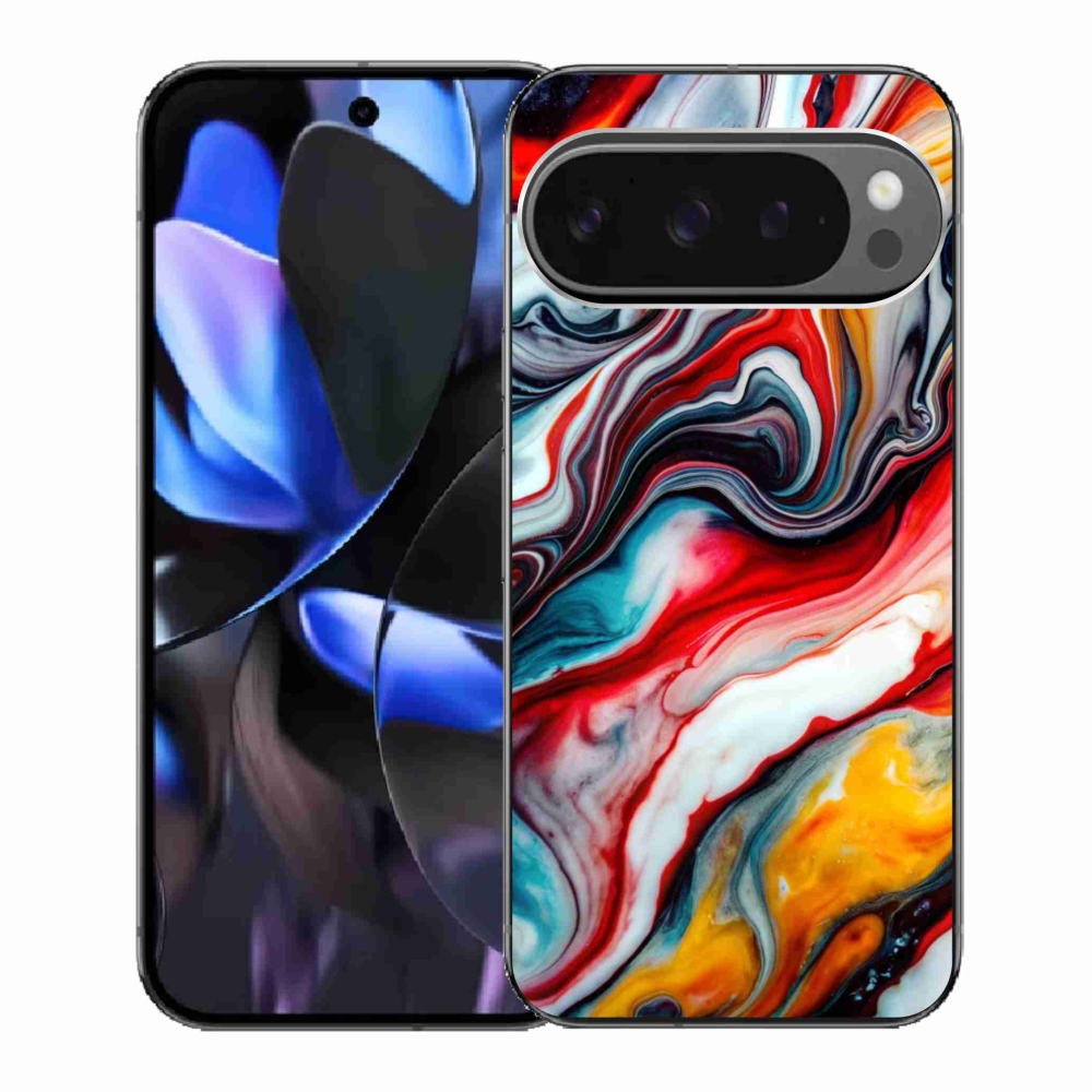 Gél borítás mmCase a Google Pixel 9 Pro számára - absztrakt motívum 35