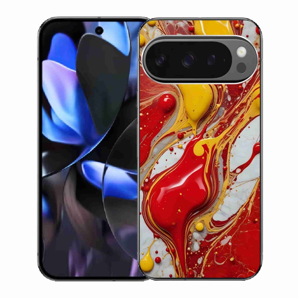 Gél borítás mmCase a Google Pixel 9 Pro számára - absztrakt motívum 42