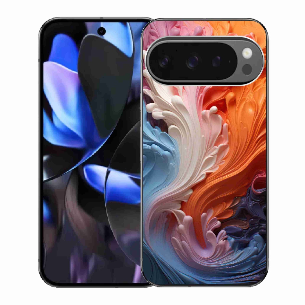 Gél borítás mmCase a Google Pixel 9 Pro számára - absztrakt motívum 8