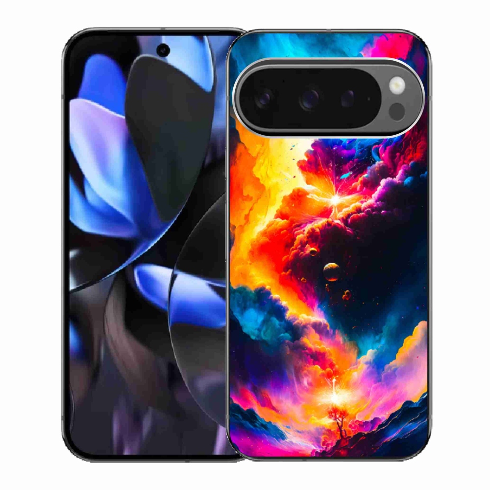 Gél borítás mmCase a Google Pixel 9 Pro számára - absztrakt motívum