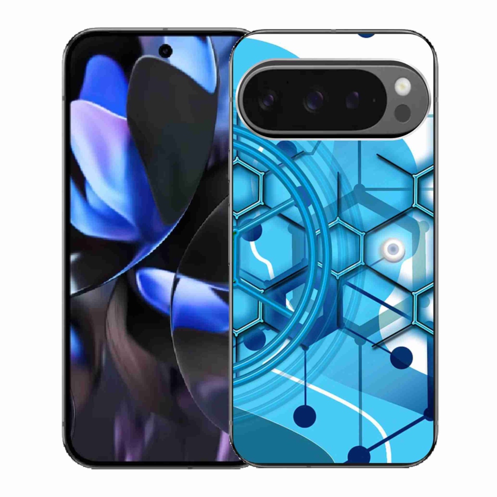 Gél borítás mmCase a Google Pixel 9 Pro számára - absztrakt minta 2