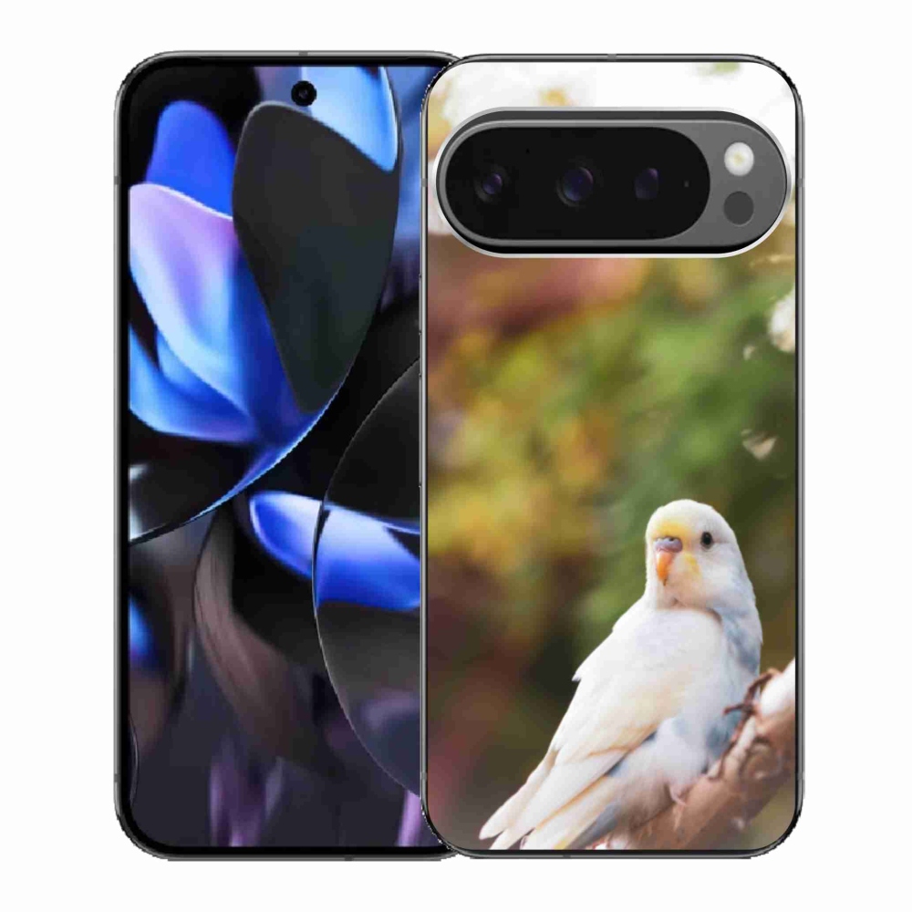 Zselés borítás mmCase a Google Pixel 9 Pro-hoz - andulka fehér