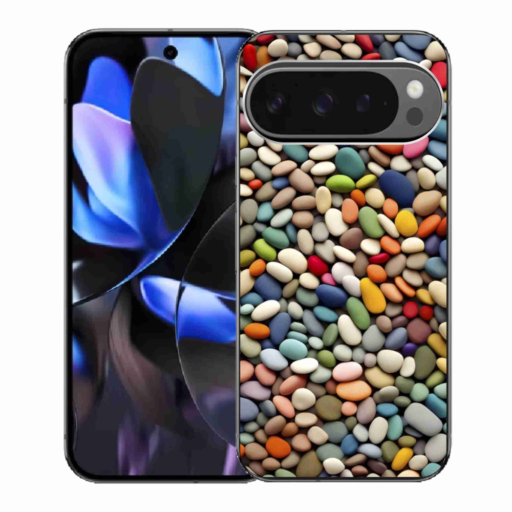 Gél borítás mmCase a Google Pixel 9 Pro számára - színes strasszkövek 2
