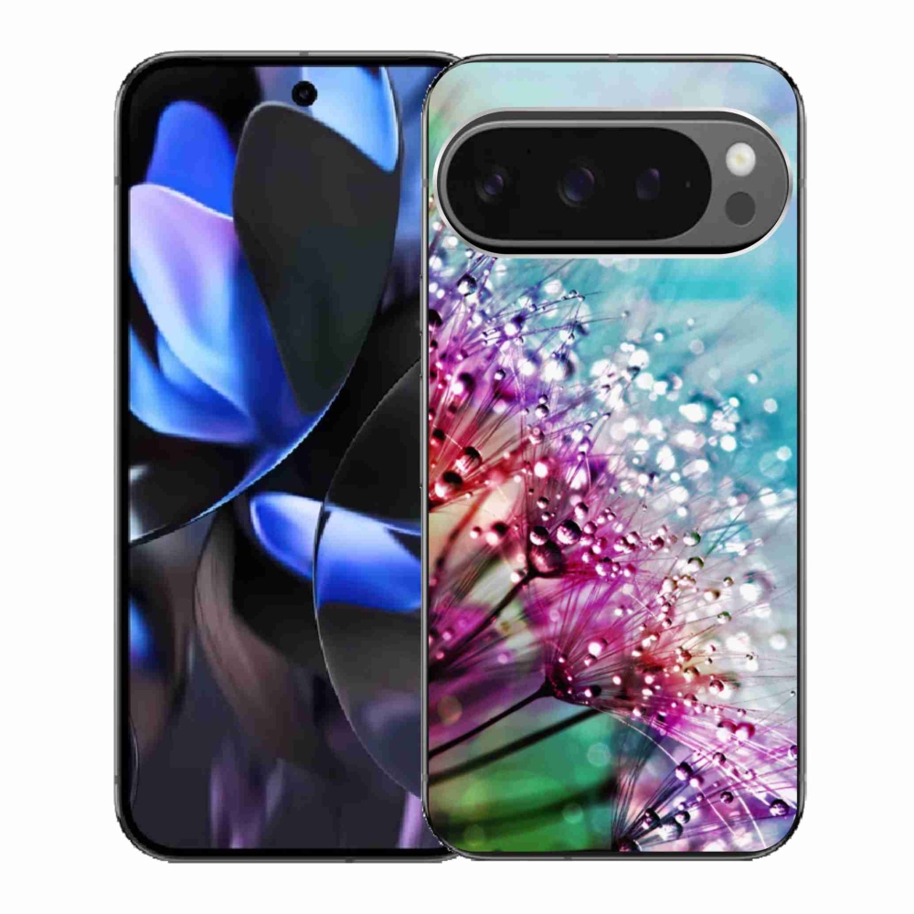 Gél borítás mmCase a Google Pixel 9 Pro számára - színes virágok