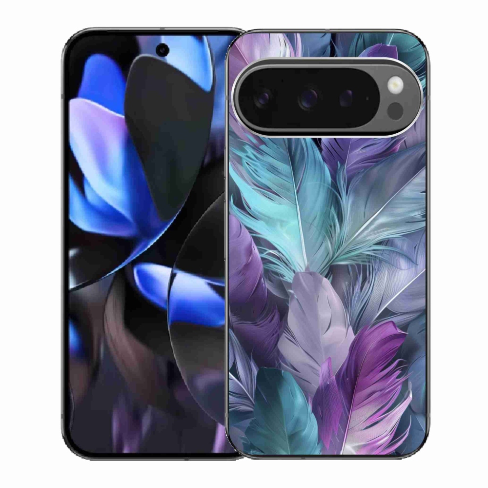 Gél borítás mmCase a Google Pixel 9 Pro számára - színes toll 2