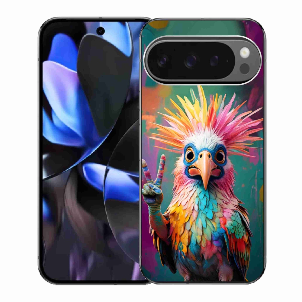 Zselés borítás mmCase a Google Pixel 9 Pro számára - színes lázadó