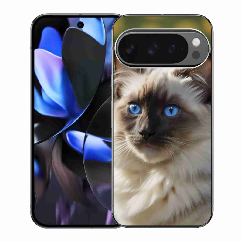 Zselés borítás mmCase a Google Pixel 9 Pro számára - fehér rongybaba