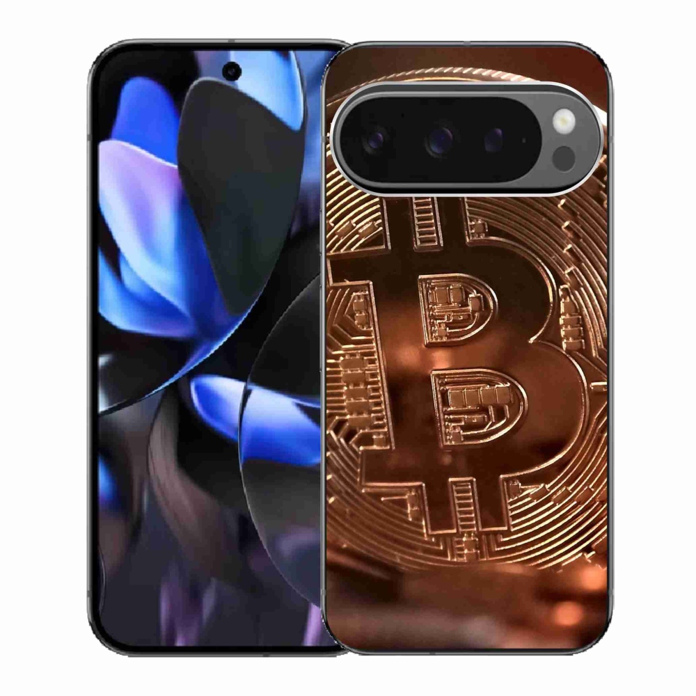 Gél borítás mmCase a Google Pixel 9 Pro számára - bitcoin