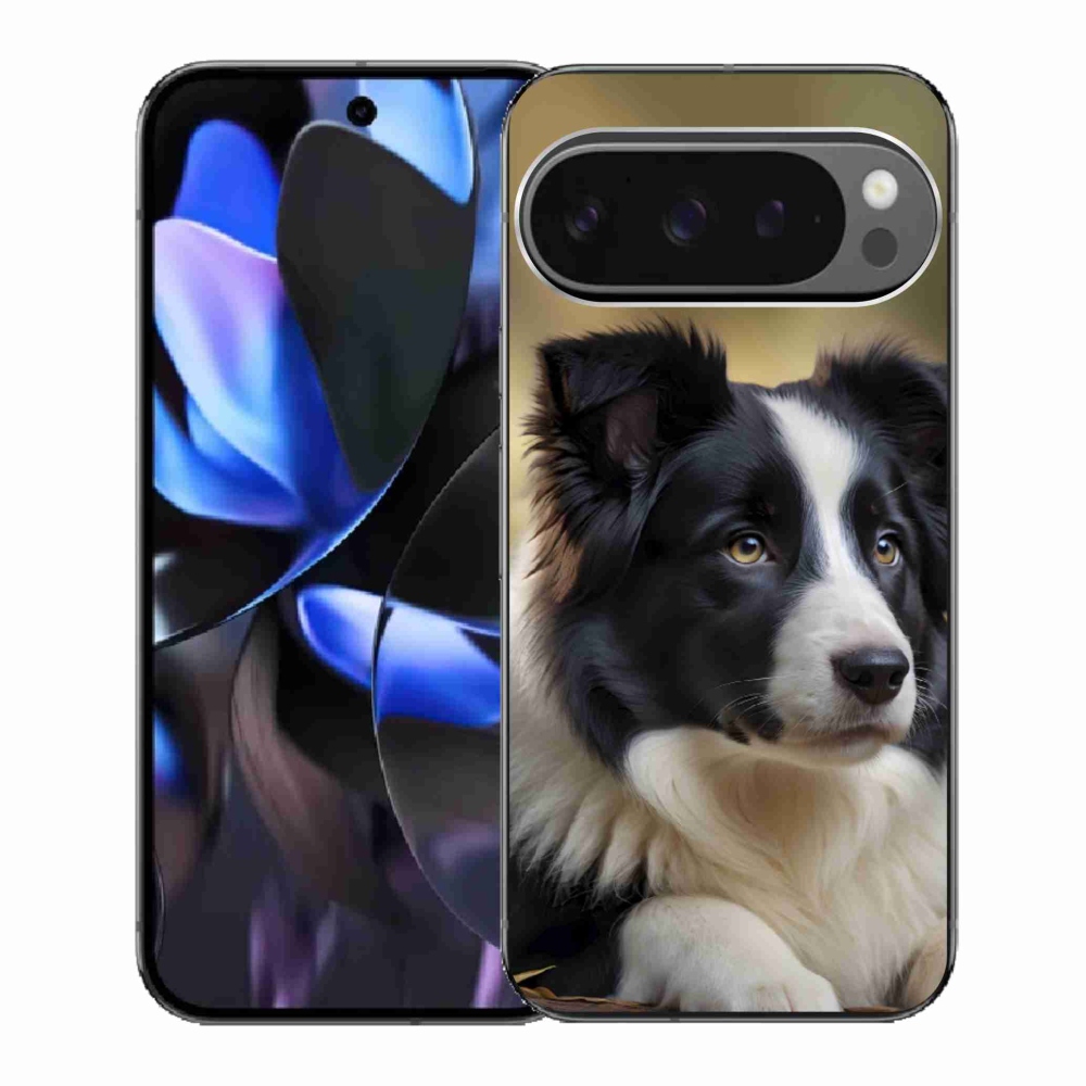 Gél borítás mmCase a Google Pixel 9 Pro számára - border colie 2