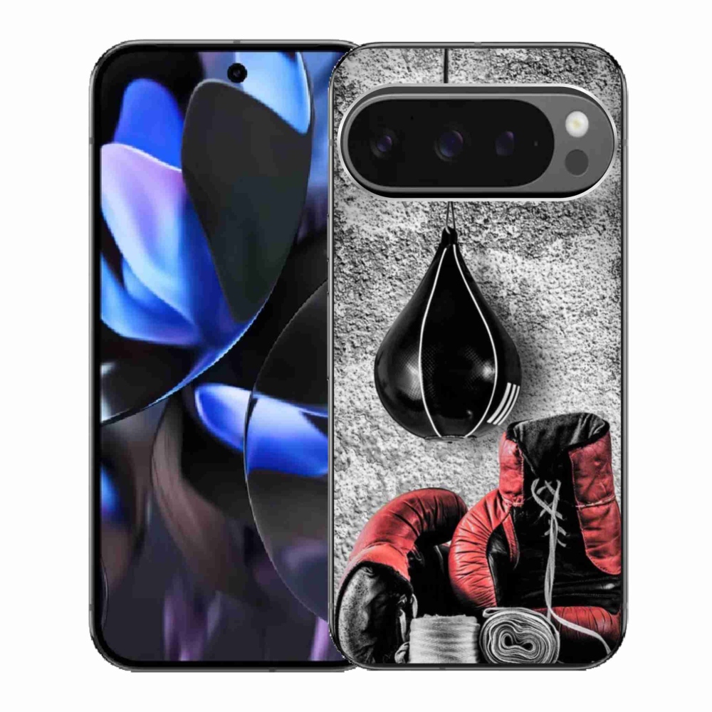 Gél borítás mmCase a Google Pixel 9 Pro számára - bokszzsák és kesztyűk