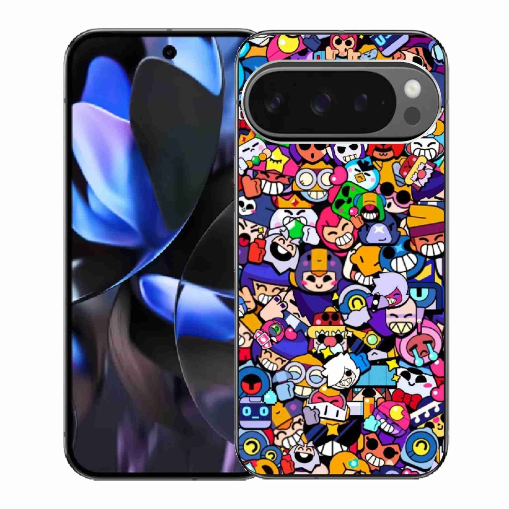 Gél borítás mmCase a Google Pixel 9 Pro számára - brawl stars 2