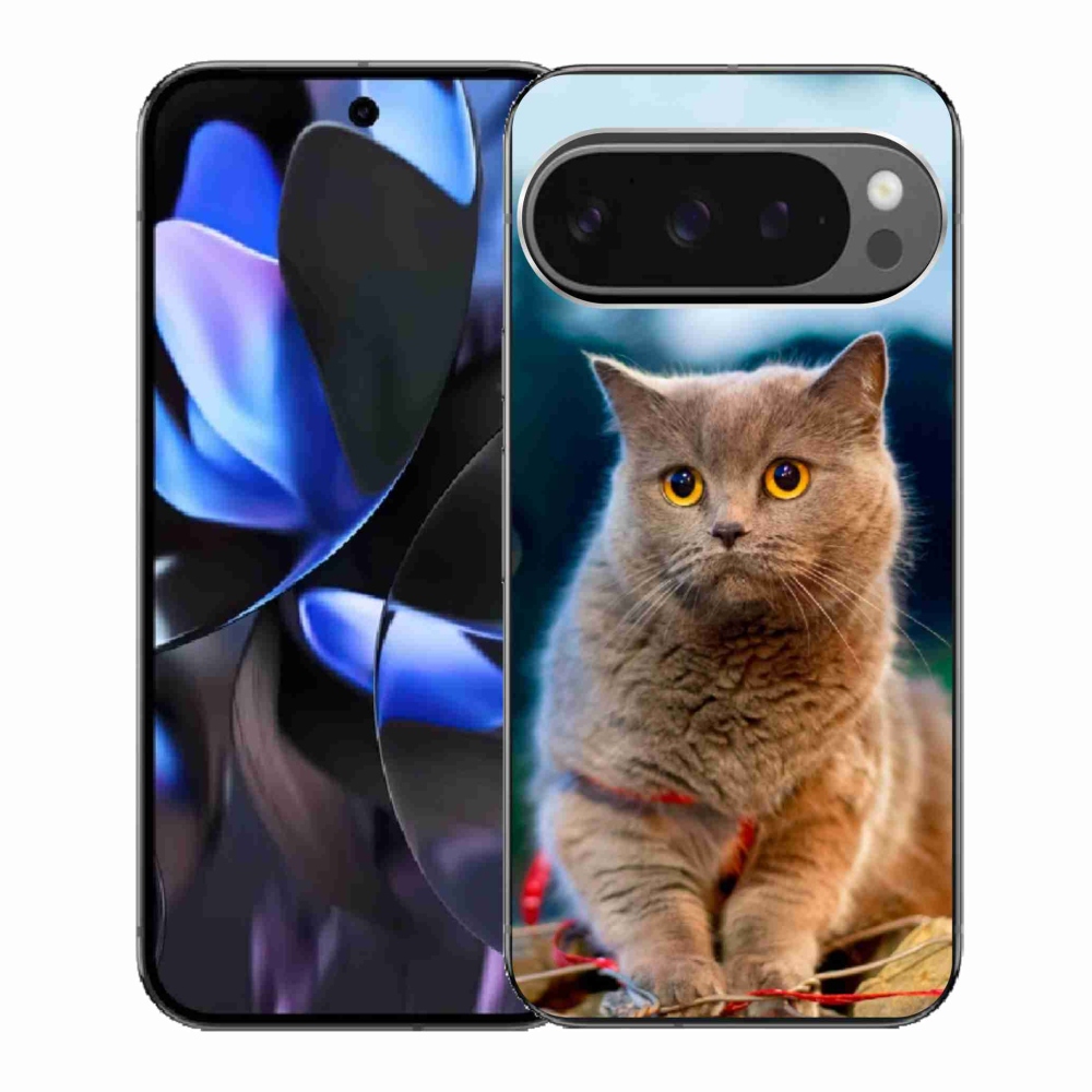 Gél borítás mmCase a Google Pixel 9 Pro számára - Brit kék 2