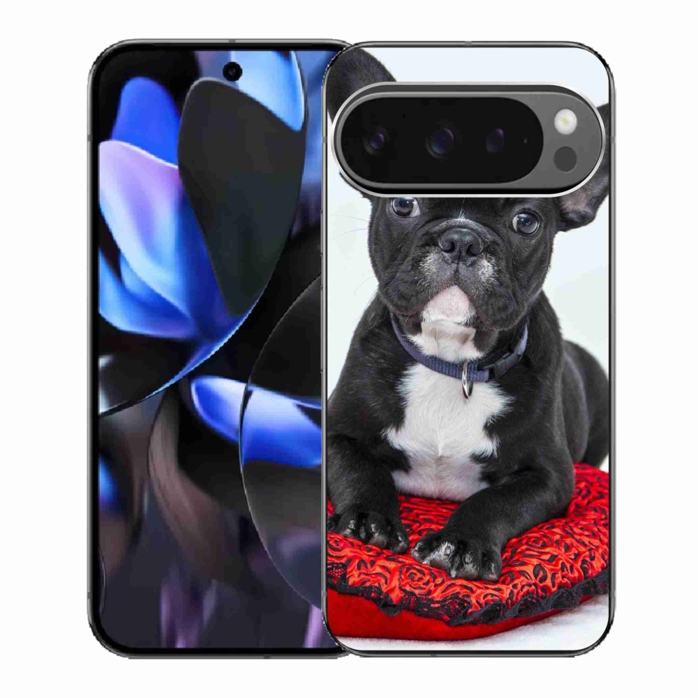 Zselés borítás mmCase a Google Pixel 9 Pro számára - bulldog